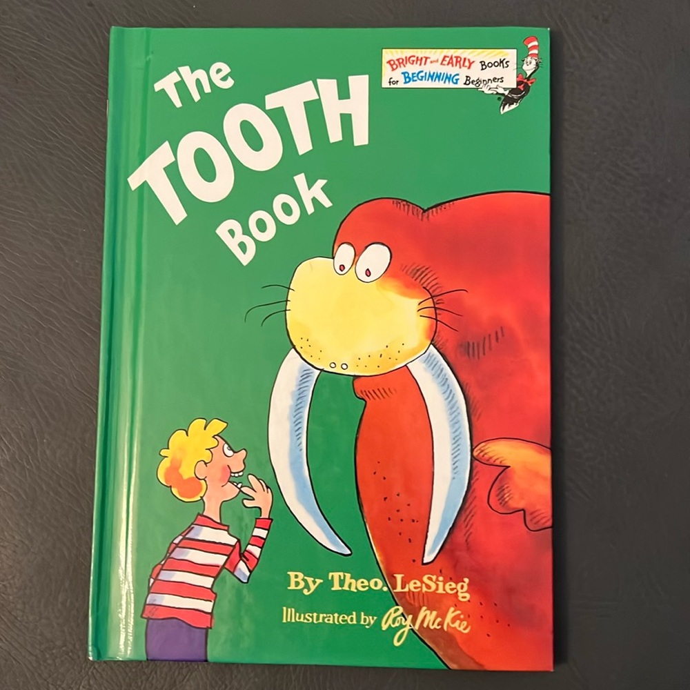 Dr. Seuss The Tooth Book Written as Theo LeSieg